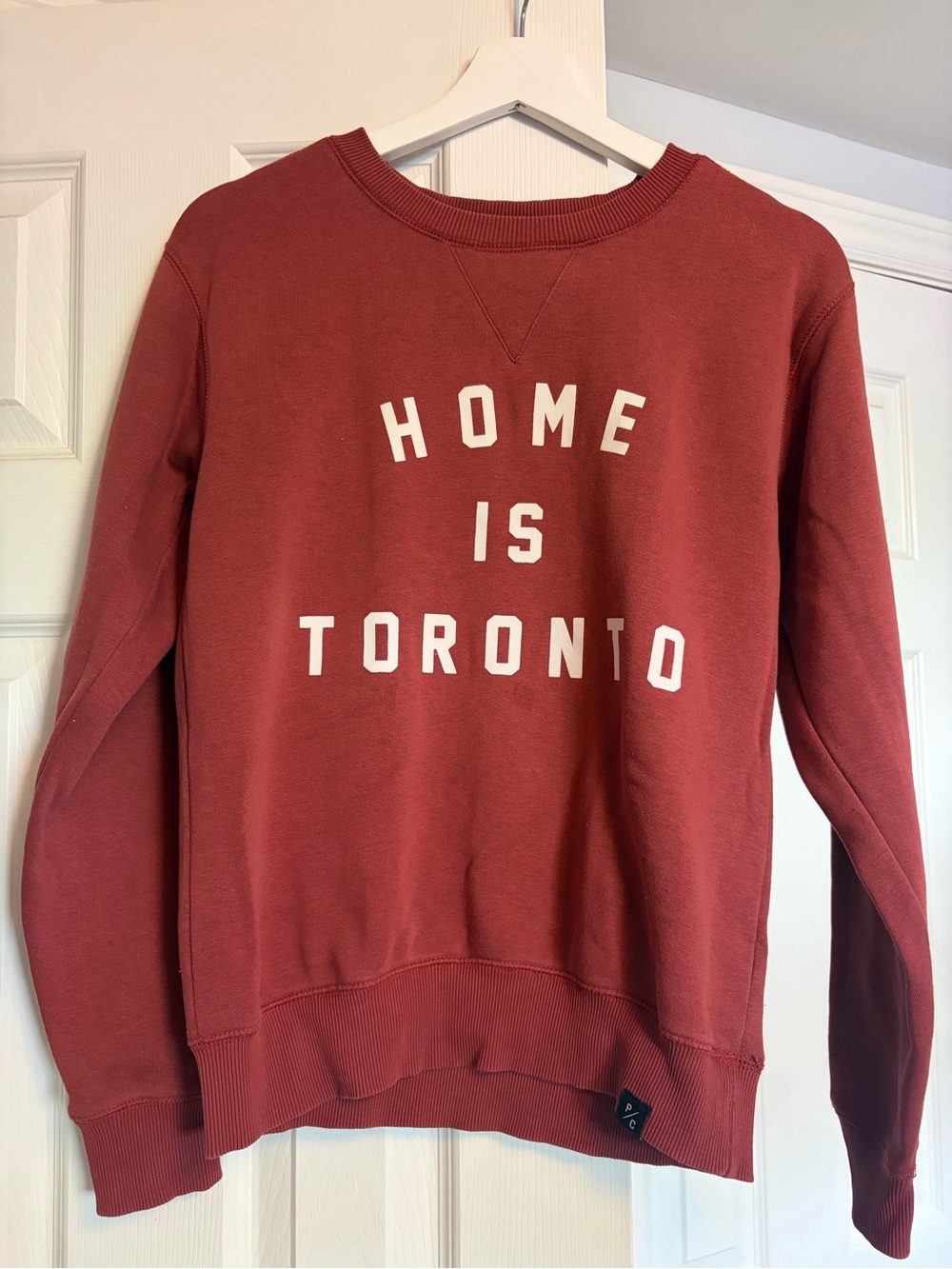 Peace collective Crewneck Sweatshirt XS Brick Red